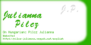 julianna pilcz business card